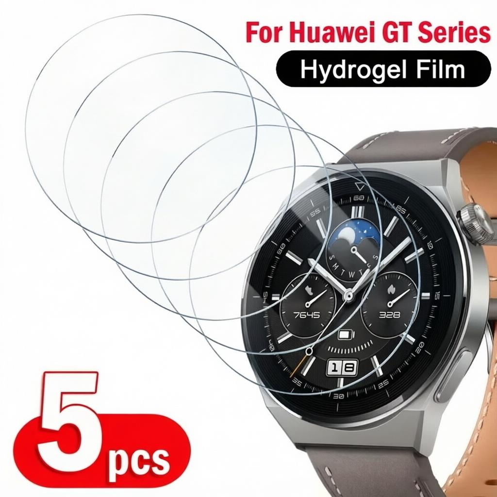 Smartwatch Watch Huawei - 5-1Pcs Soft Hydrogel Film for Huawei