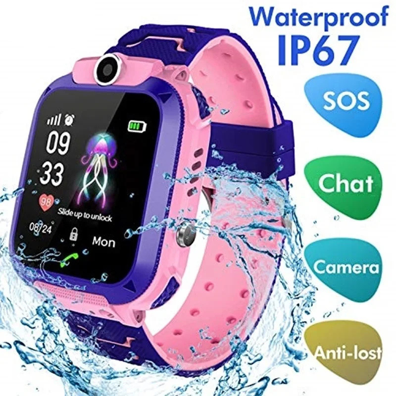 Smartwatch Watches For Kid Boy Waterproof - 2G Kids Smart Watch SOS Call