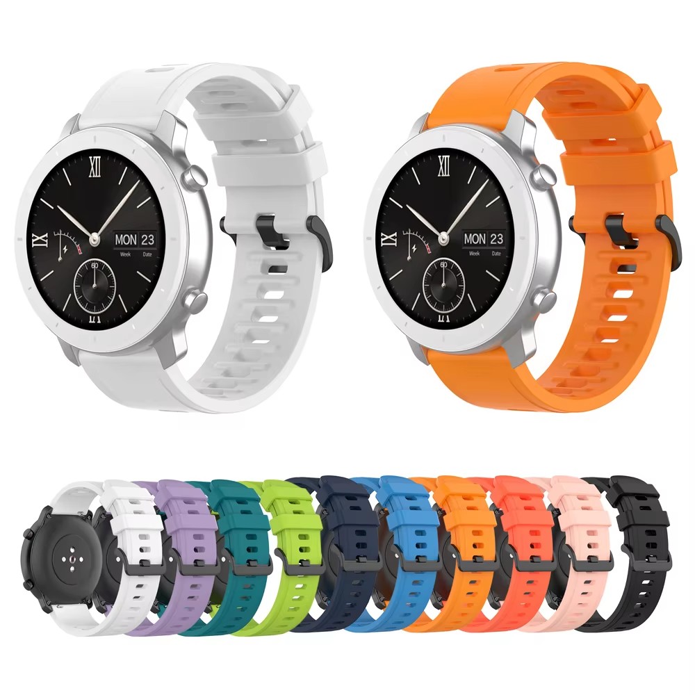 Smartwatch Pebble Watches - 22mm Silicone Smart Watch Watchband Wristband