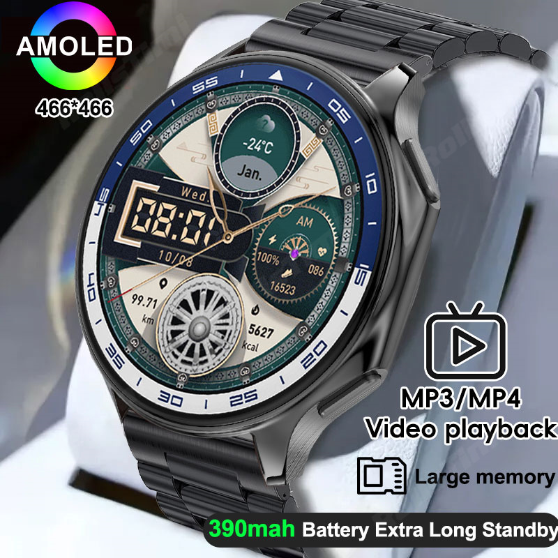 Timex Watches Smartwatch - 1.43 AMOLED Smart Watch 3D Surround