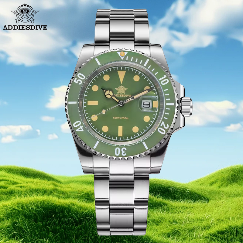 Smartwatch New Watches For Men - ADDIESDIVE NEW Super Luminous Men Quartz