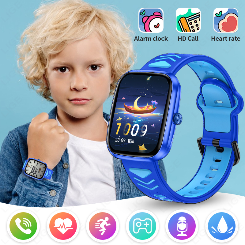 Smartwatch Watches For Kid Boy Waterproof - LIGE 2026 Kids Smart Watch Child