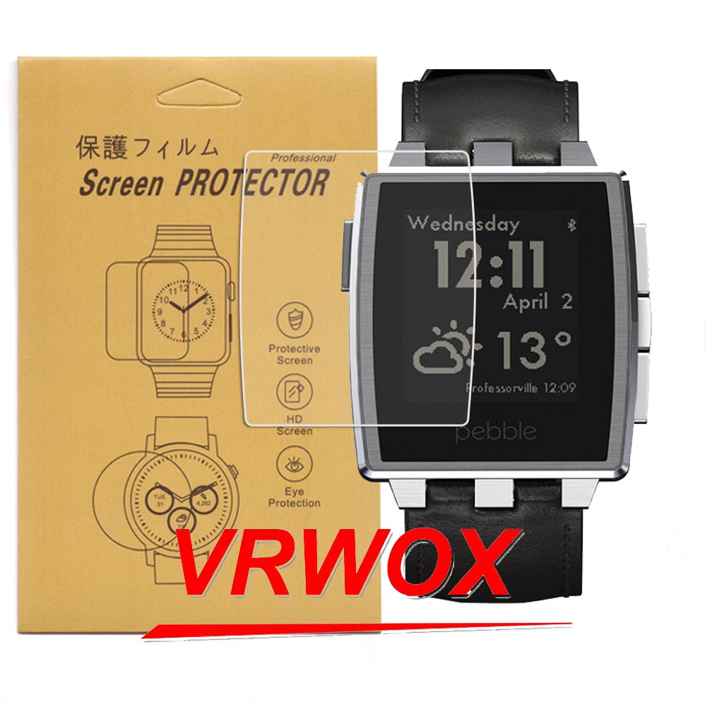 Smartwatch Pebble Watches - 3Pcs Screen Protector For Pebble Steel