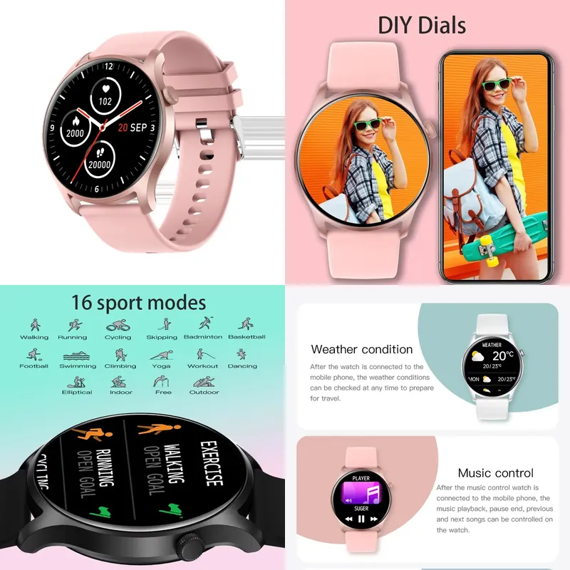 Smartwatch Watches Smart - SENBONO MAX8 Men Smart Watch Women