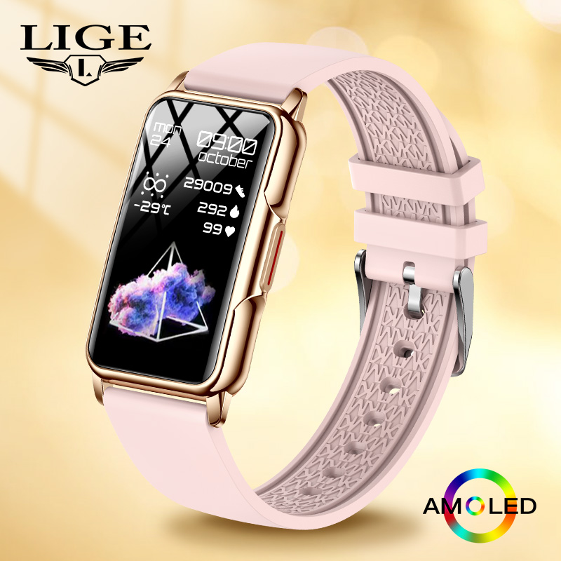 Watches Ladies Smartwatch - LIGE Pedometer Bluetooth Call Smart Watch