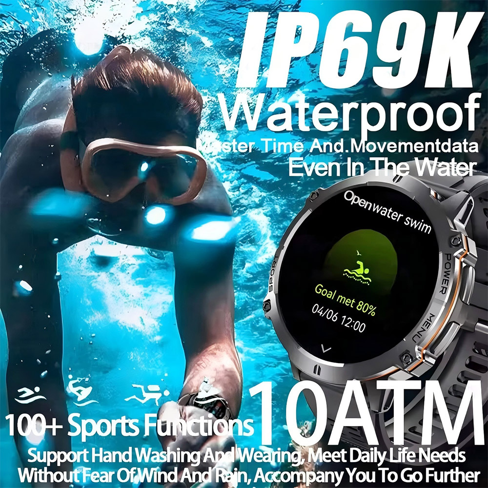 2026 Newly upgraded GPS Milita - Altimeter Compass Watch recension och pris