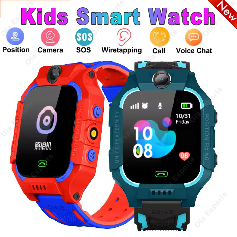 Smart Watch Kids 2G Sim Card S - Smartwatch Watches For Kid Boy Waterproof recension och pris