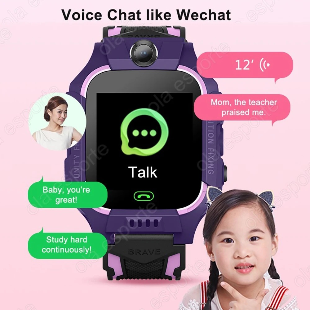 Smart Watch Kids 2G Sim Card S - Smartwatch Watches For Kid Boy Waterproof recension och pris