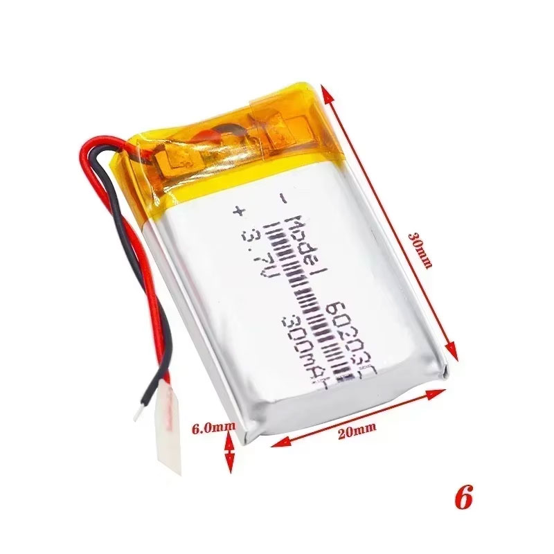 3.7V 300mAh 602030 Lithium Bat - Smartwatch Watches Smart recension och pris