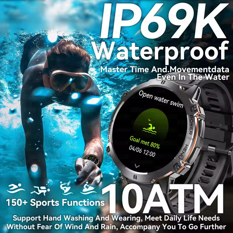 2026New Military 1000mAh Sport - Altimeter Compass Watch recension och pris