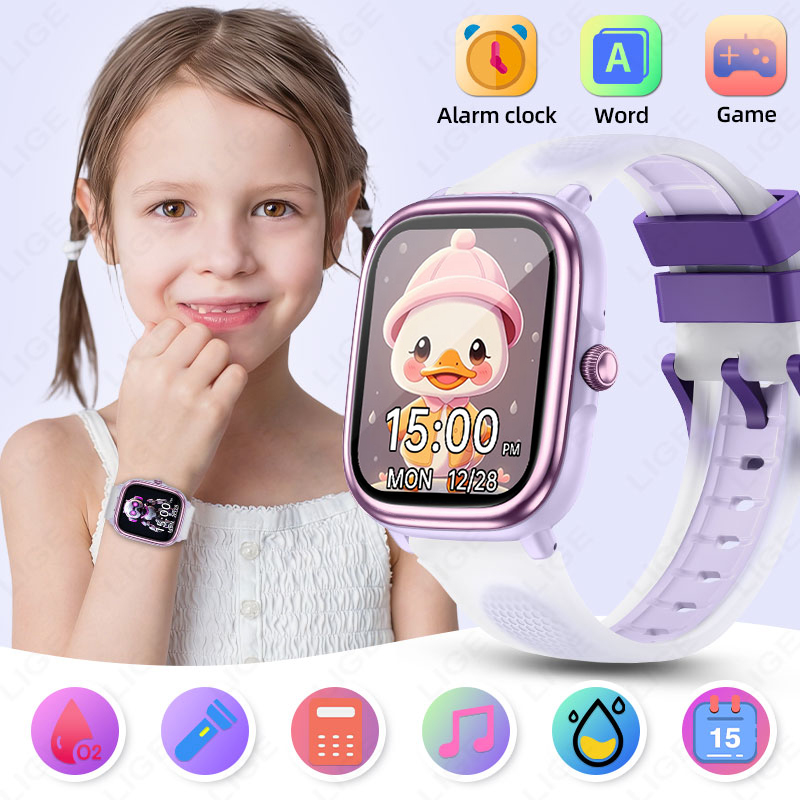LIGE Kids Smart Watch 1.83inch - Smartwatch Watches For Kid Boy Waterproof recension och pris