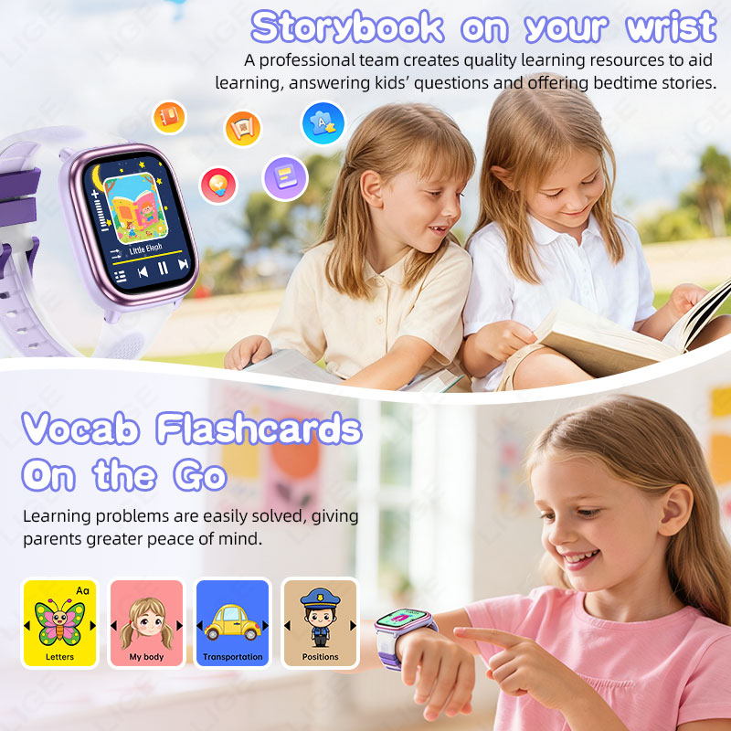 LIGE Kids Smart Watch 1.83inch - Smartwatch Watches For Kid Boy Waterproof recension och pris