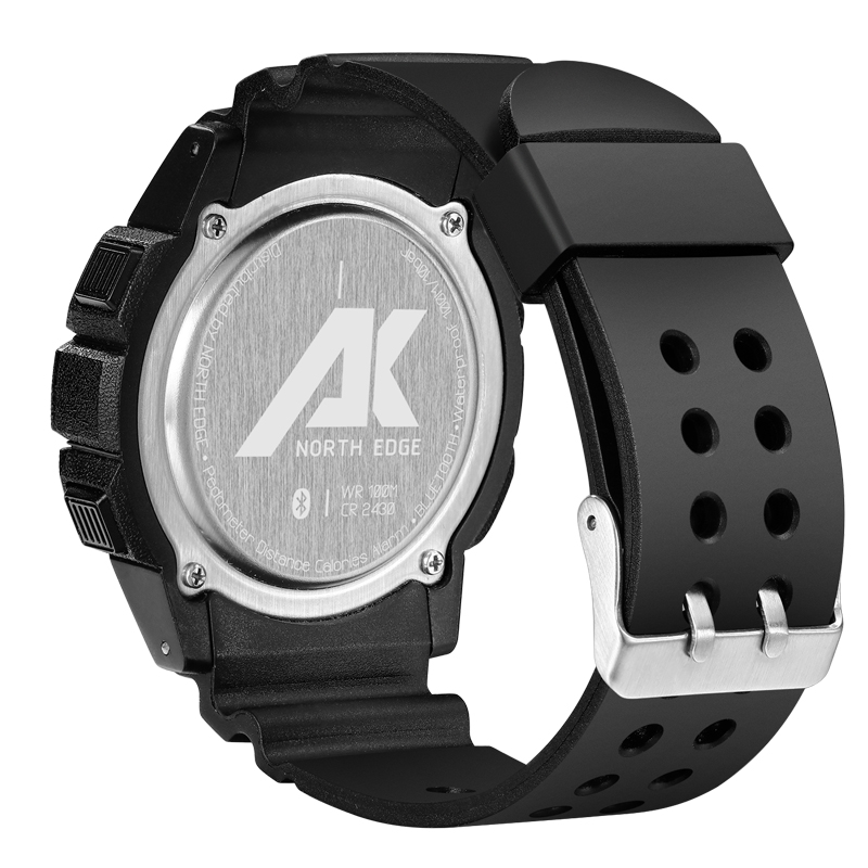 NORTH EDGE AK 100M Waterproof  - Smartwatch Watches For Men Digital recension och pris