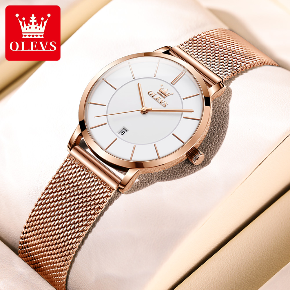 OLEVS Woman Watch 5869 Elegant - Analog Quartz Watch recension och pris