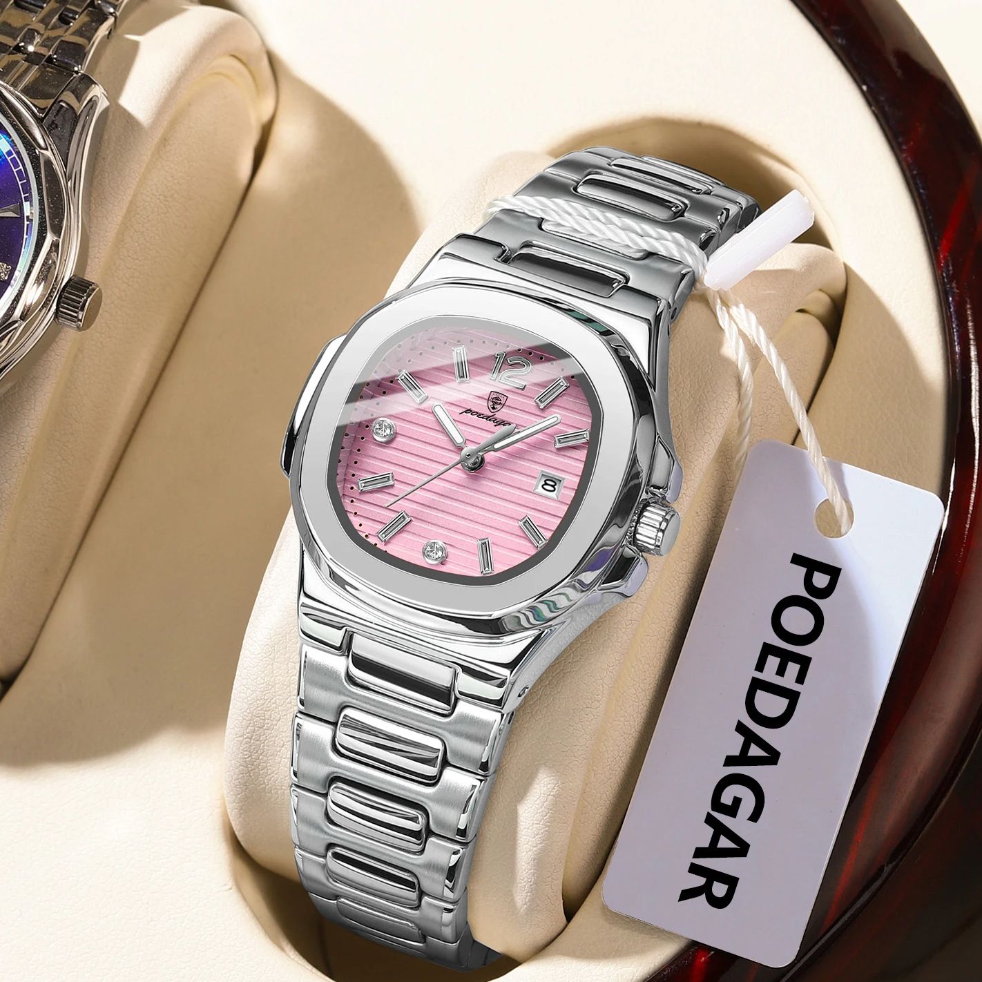 POEDAGAR Square Fashion Woman  - Waterproof Diving Watch recension och pris