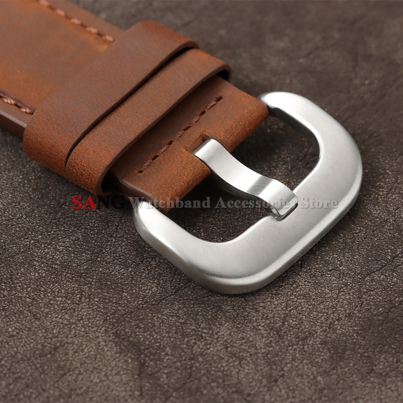 28mm Vintage Leather Watchband - Seiko Watches Smartwatch recension och pris