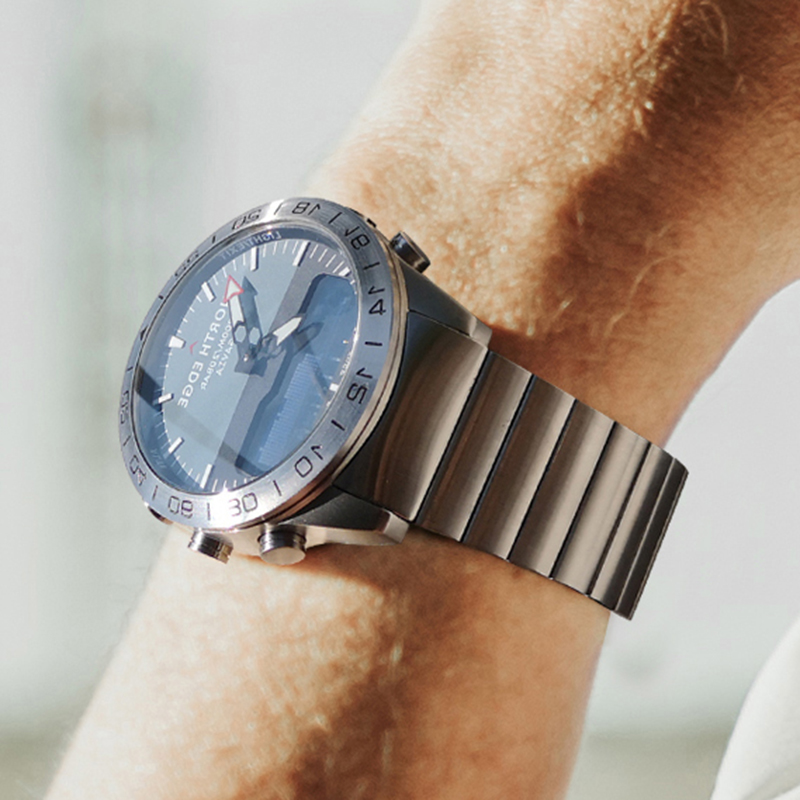 NORTH EDGE Mens Dive Watch Mil - Altimeter Compass Watch recension och pris