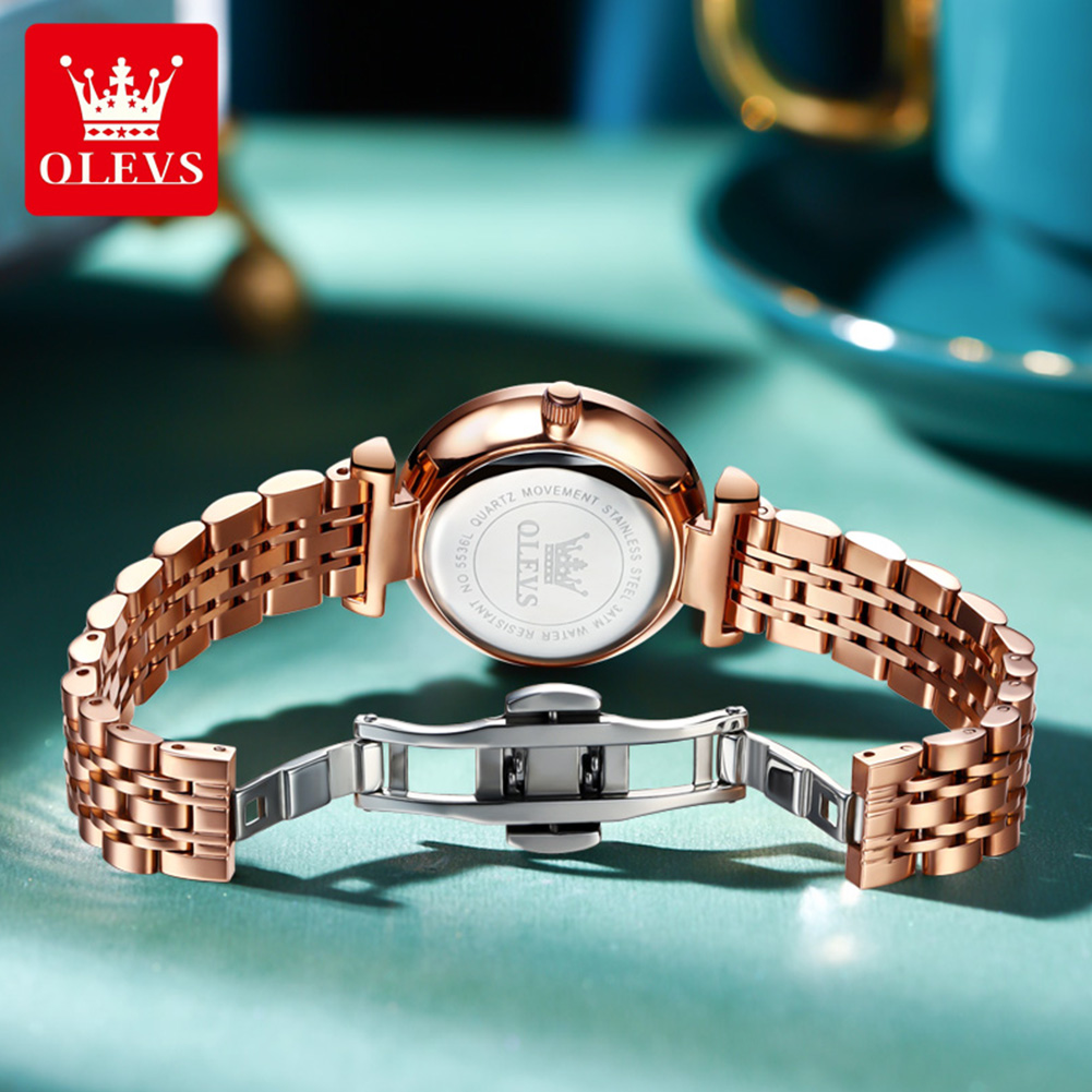 OLEVS 5536 Brand Beautiful Wom - Analog Quartz Watch recension och pris