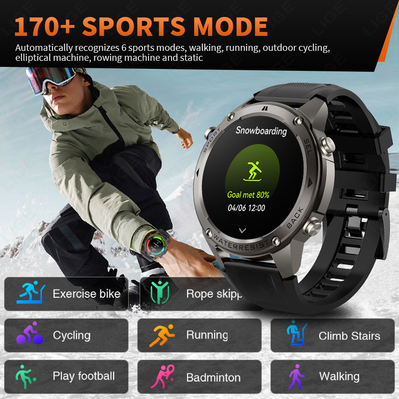 2026 New Ultra Military Grade  - Smartwatch Watches Smart recension och pris