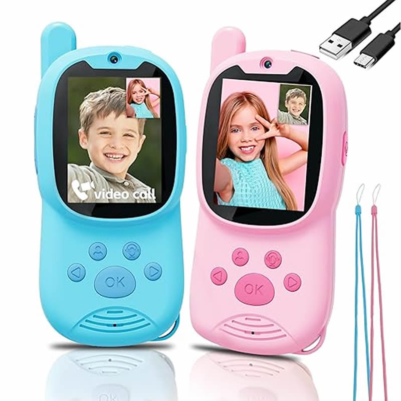 Walkie Talkies Cute 2Pack Rech - Smartwatch Watches For Kid Boy Waterproof recension och pris