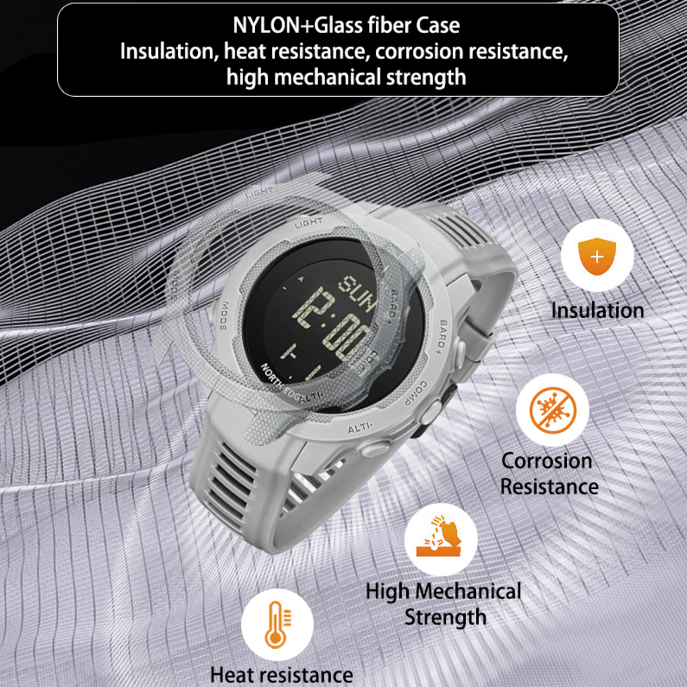 NORTH EDGE VERTICO Mens Watch  - Altimeter Compass Watch recension och pris