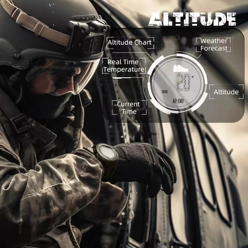 NORTH EDGE VERTICO Mens Watch  - Altimeter Compass Watch recension och pris