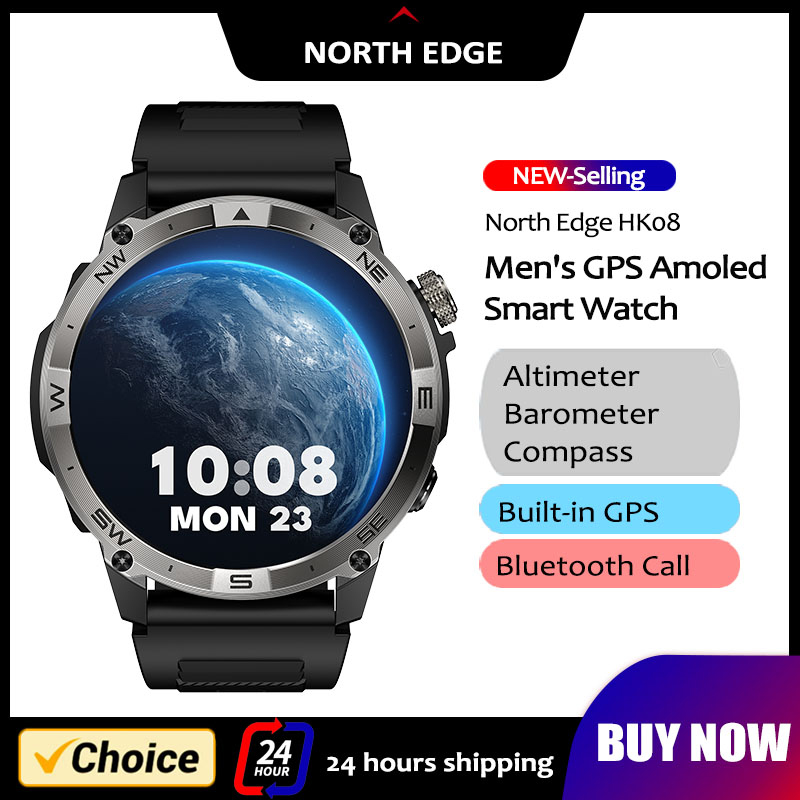 NORTH EDGE GPS Sports Smart Wa - Altimeter Compass Watch recension och pris