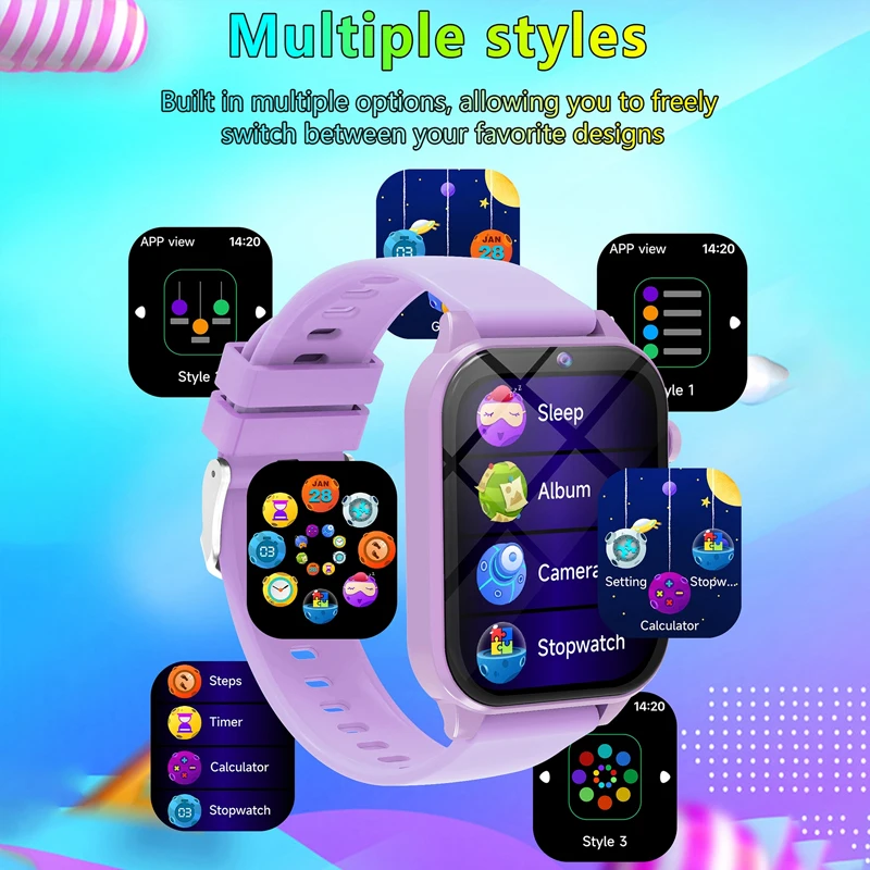 Kids Game Smart Watch Flashlig - Smartwatch Watches For Kid Boy Waterproof recension och pris