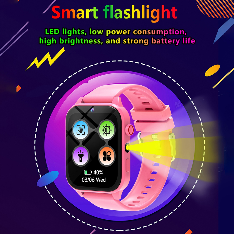 Kids Game Smart Watch Flashlig - Smartwatch Watches For Kid Boy Waterproof recension och pris