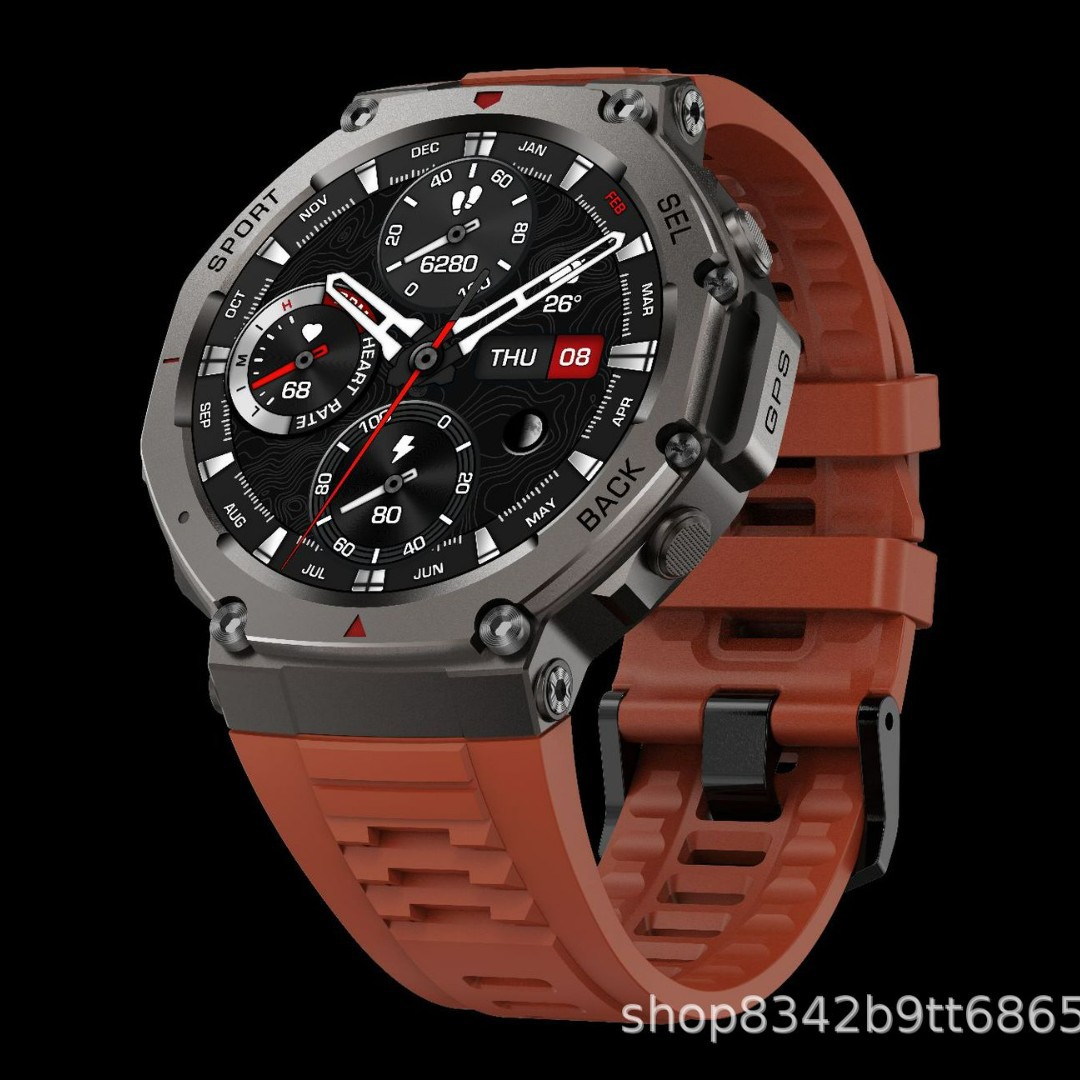 DM58 Smart Watch, AMOLED Displ - Altimeter Compass Watch recension och pris