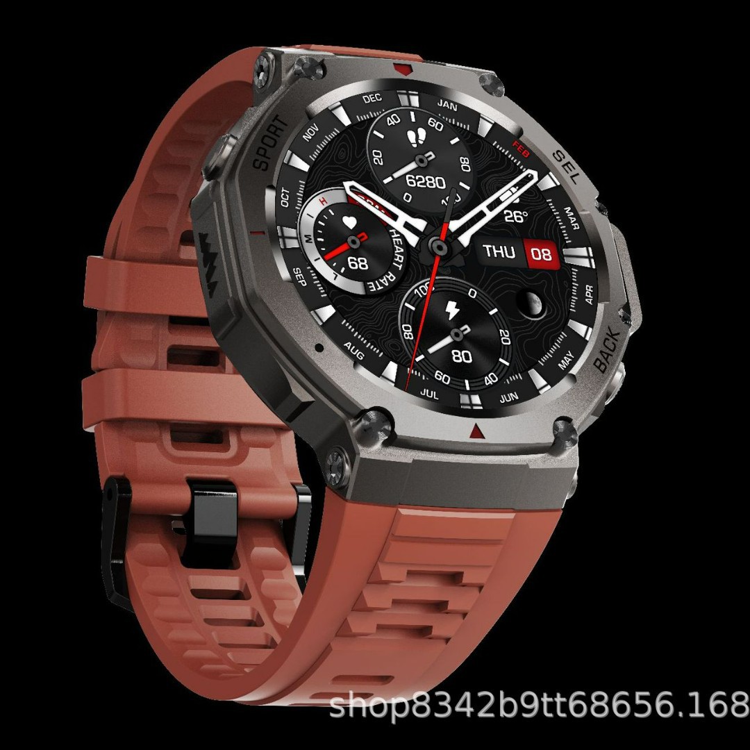 DM58 Smart Watch, AMOLED Displ - Altimeter Compass Watch recension och pris