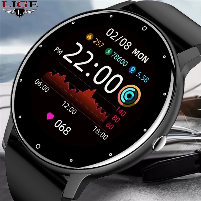 LIGE 2026 New Smart Watch Men  - Smartwatch Watches For Men Digital recension och pris