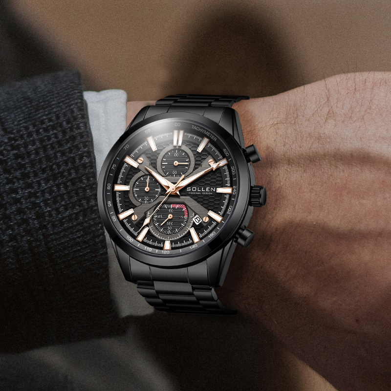 Men's Military Style Quartz Wa - Analog Quartz Watch recension och pris