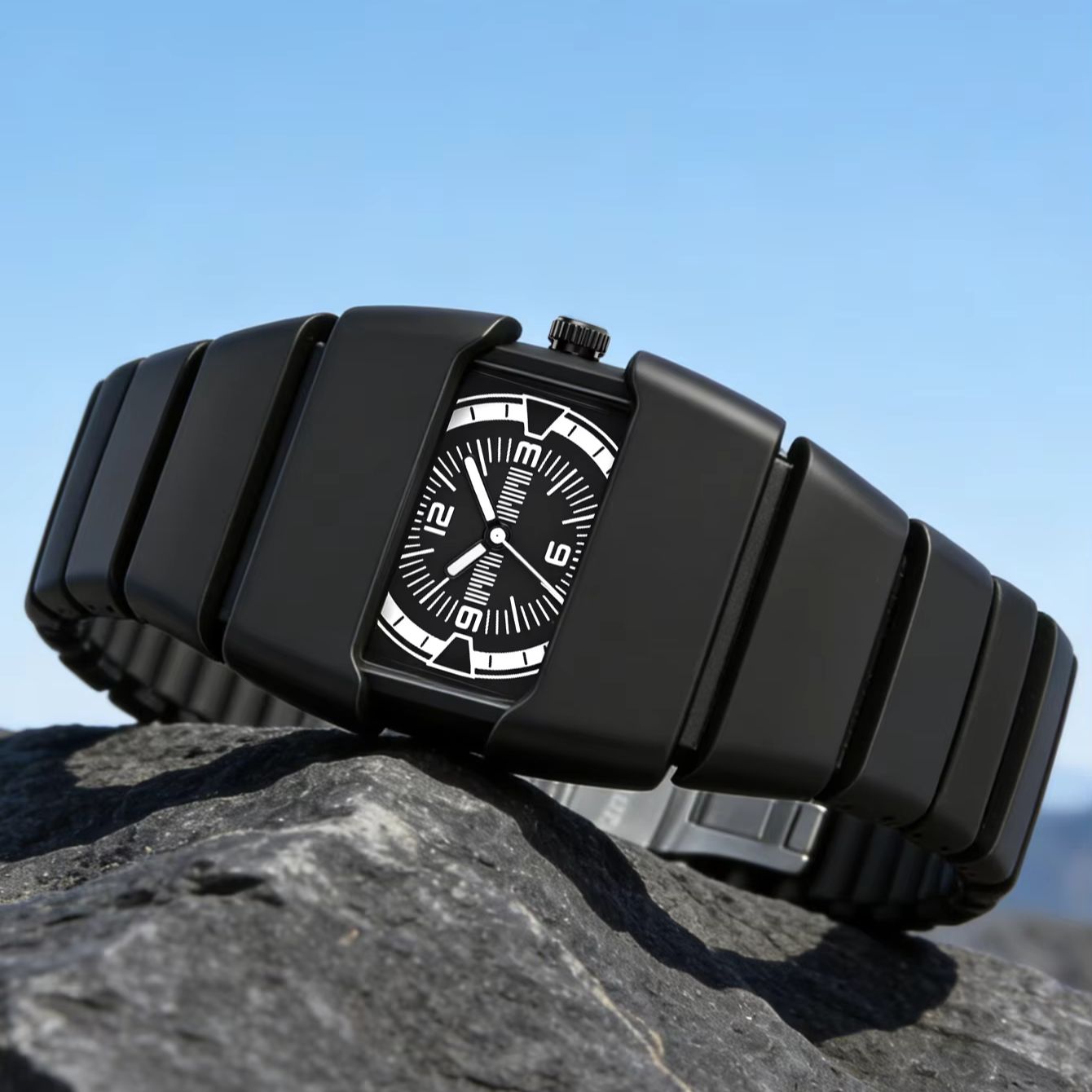 TOMI Fashion Men's Digital Wat - Analog Quartz Watch recension och pris