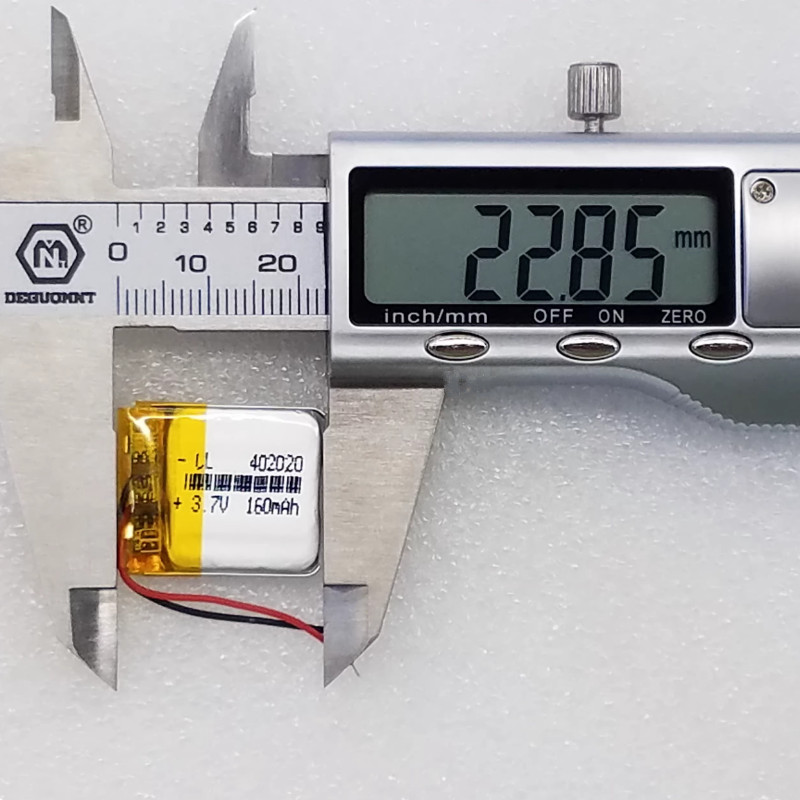 402020 3.7V 160mAh Li-Polymer  - Smartwatch Pebble Watches recension och pris