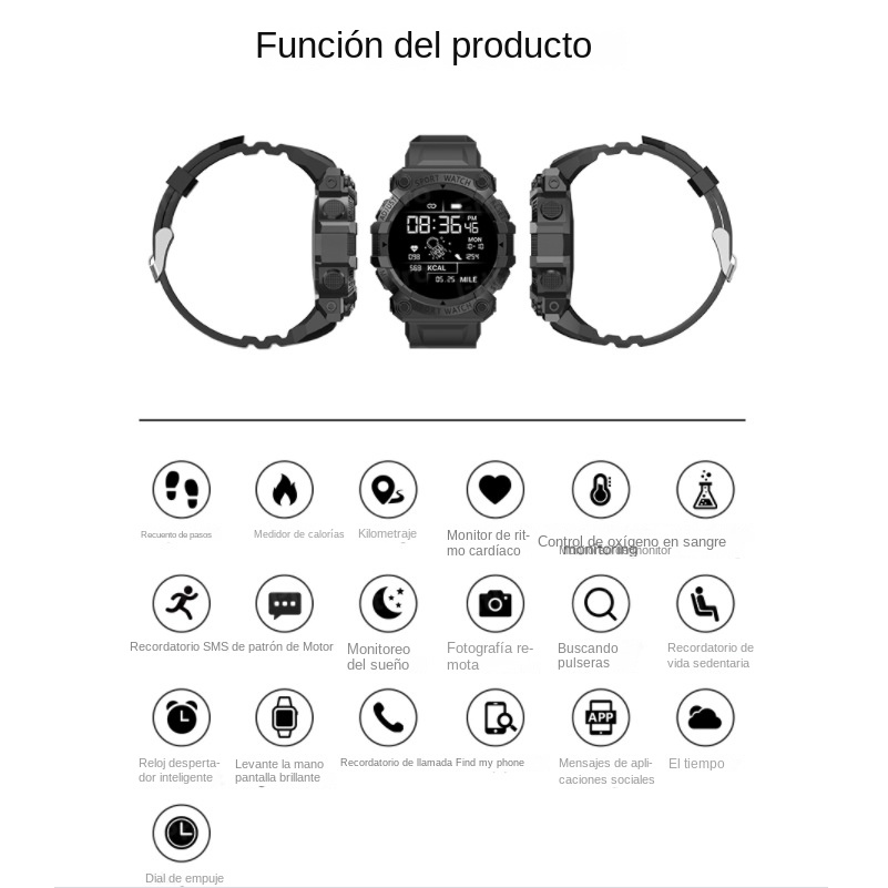 Smart Watch Men Outdoor Sport  - Watch Smart Y56 recension och pris