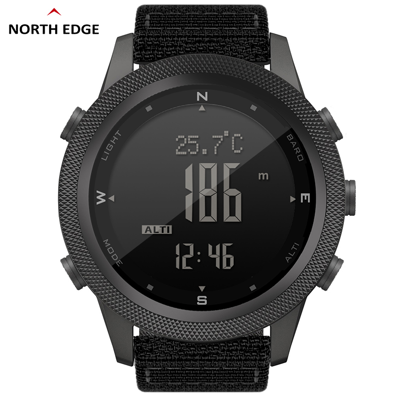 NORTH EDGE APACHE-46 Men Digit - Altimeter Compass Watch recension och pris