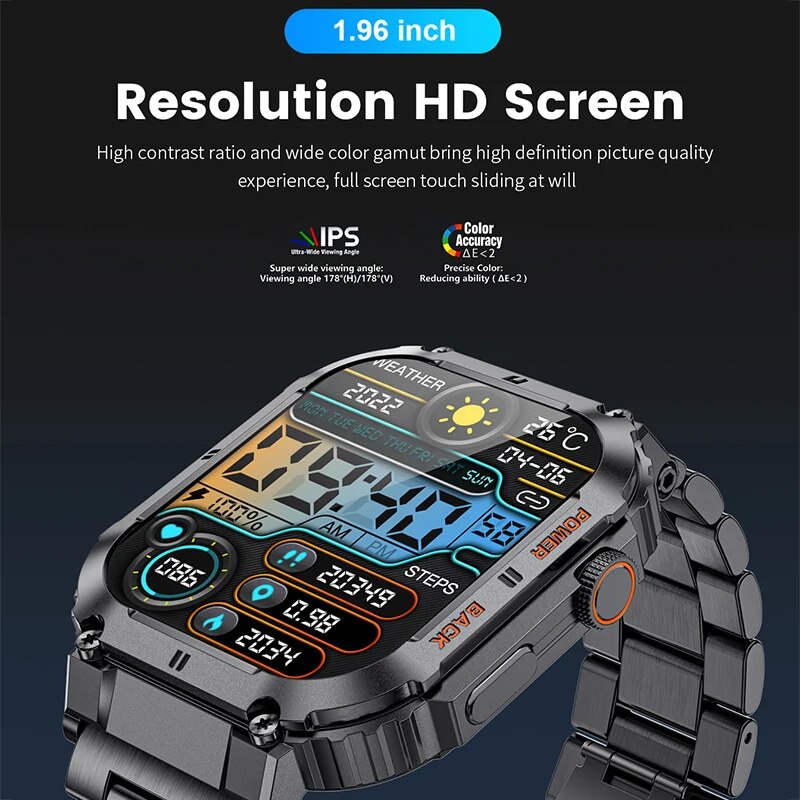 LIGE Outdoor Sports Fitness Sm - Smartwatch Watches For Men Digital recension och pris