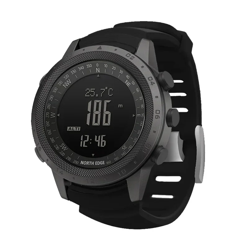 Men Digital Watch NORTH EDGE D - Altimeter Compass Watch recension och pris