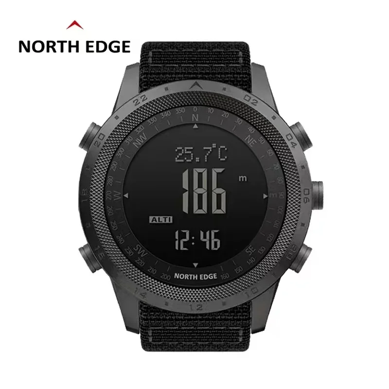 Men Digital Watch NORTH EDGE D - Altimeter Compass Watch recension och pris