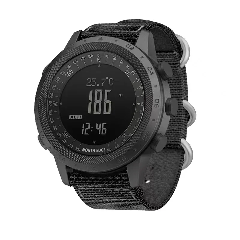 Men Digital Watch NORTH EDGE D - Altimeter Compass Watch recension och pris