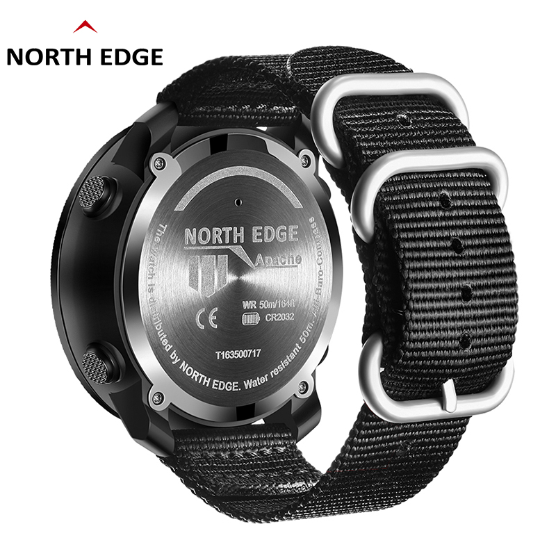 NORTH EDGE Watches For Men APA - Altimeter Compass Watch recension och pris