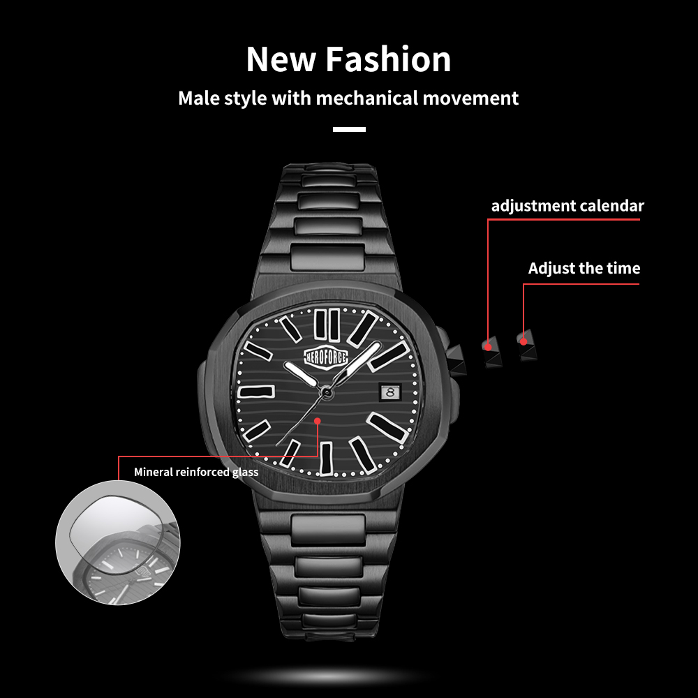HEROFORCE New Sapphire Waterpr - Smartwatch New Watches For Men recension och pris
