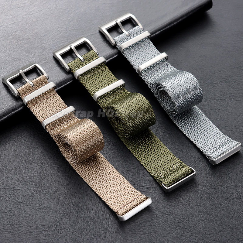 Canvas Nylon Watch Band 18mm 2 - Seiko Watches Smartwatch recension och pris