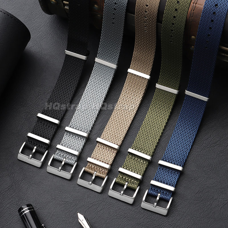 Canvas Nylon Watch Band 18mm 2 - Seiko Watches Smartwatch recension och pris