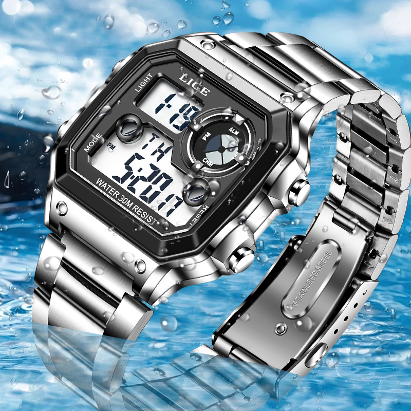 LIGE Rugged GPS Track Smart Wa - Smartwatch Watches Smart recension och pris