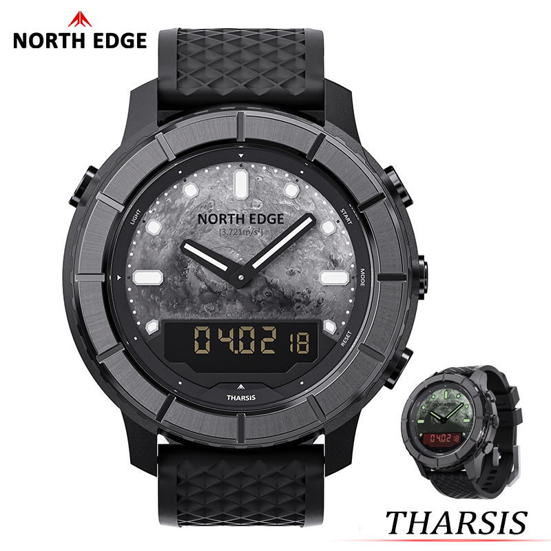 NORTH EDGE 2026 THARSIS Men‘s  - Altimeter Compass Watch recension och pris