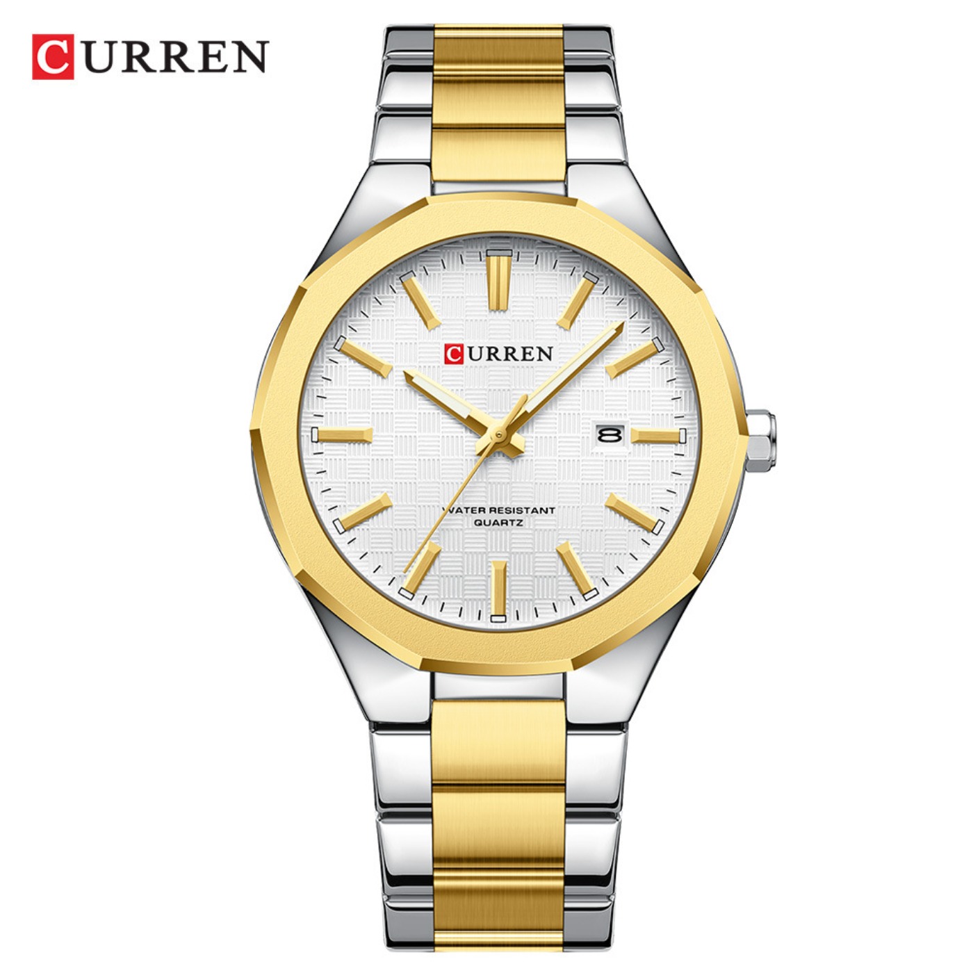 CURREN Men's Simple Black Dial - Analog Quartz Watch recension och pris
