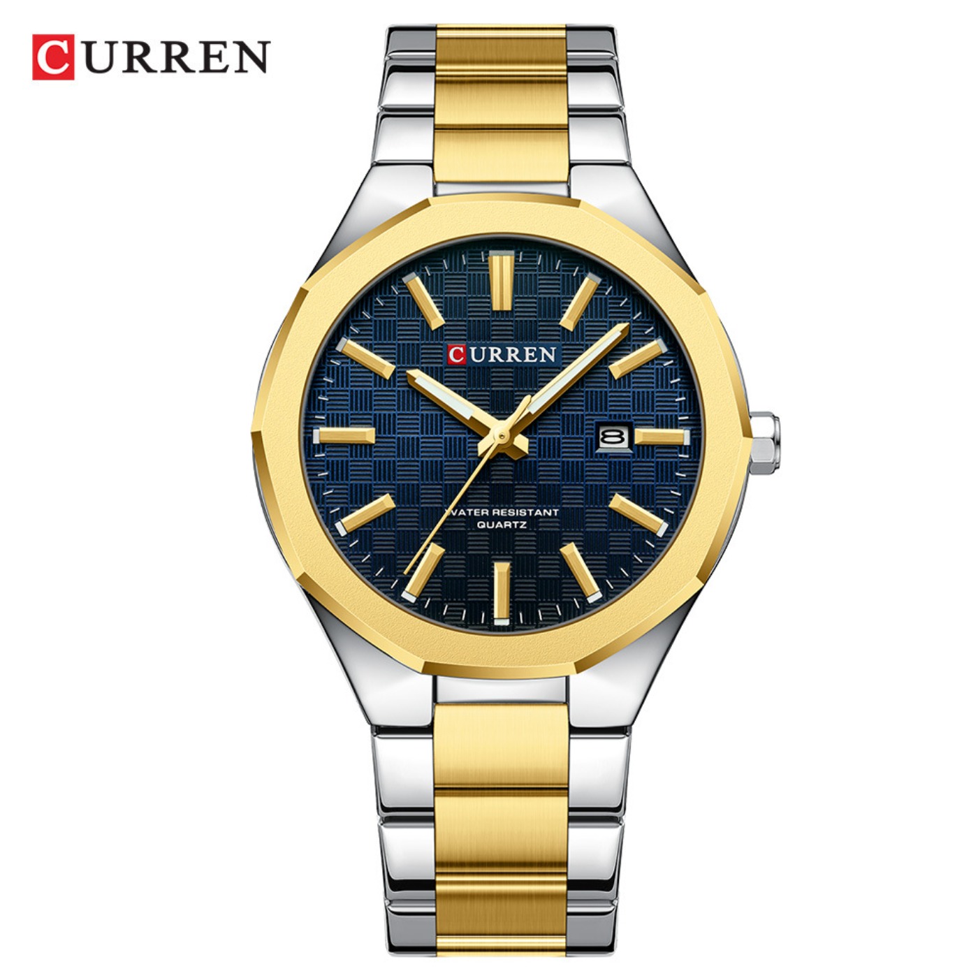 CURREN Men's Simple Black Dial - Analog Quartz Watch recension och pris