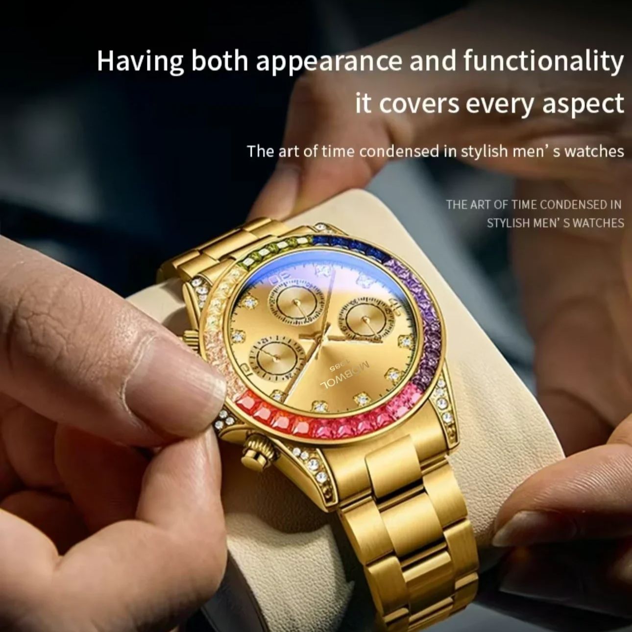 New MOBWOL Men Watch High-end  - Smartwatch New Watches For Men recension och pris